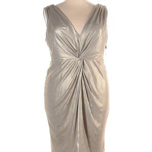 Calvin Klein Silver Cocktail Dress